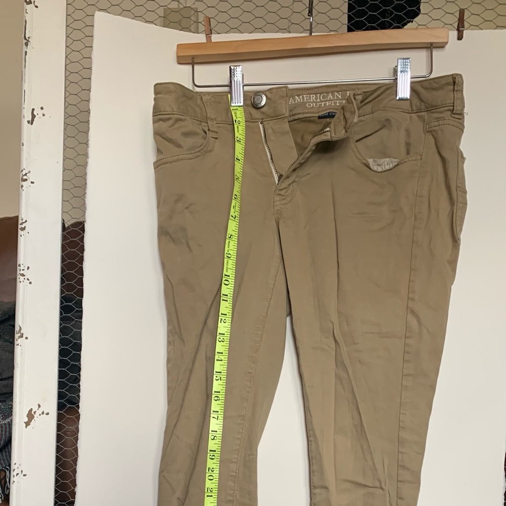 American Eagle Tan Jeggings